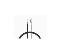 Lightning - USB-A 3 m Acier inoxydable, Blanc