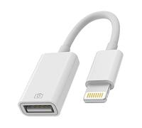 Lightning vers Jack Cable Adaptateur USB Iphone Certifié Apple MFI USB A Prise OTG Camera pour 14 13 12 11 Pro Max 7 8 Plus X Se XS XR Ipad Air 3.0 Prise Cle Convertisseur Flash Disque Stick Adapteur