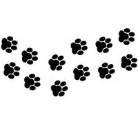 LightningSigns Autocollants en Vinyle Motif Pattes de Chat/Chien