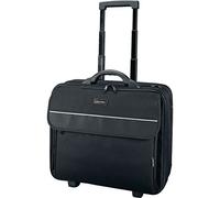 Lightpak Business Laptop Overnight Trolley Treviso, Rollkoffer aus Polyester, Reisekoffer mit Organizer-Fach Bagage Cabine 44 Centimeters 24 Noir (Schwarz)