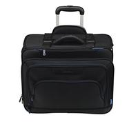 Lightpak Businesstrolley PIONEER, Pilotenkoffer aus Polyester, Businesskoffer mit Organizer-Fach Bagage cabine 47 centimeters 28 Noir (Schwarz)