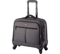 Lightpak Laptop Trolley valise roulante Phoenix, 44 cm, 15 L, Gris