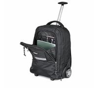 Lightpak Master Sac à dos en nylon avec tirette pour ordinateur portable 15,4" Noir (Import Royaume Uni)