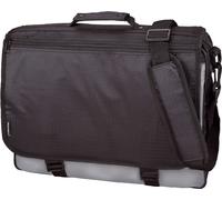 LiGHTPAK sac à bandoulière "WAVE" polyester noir/gris