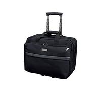 LIGHTPAK Valise à roulettes pour Femme, Noir, One Size, Étui à roulettes