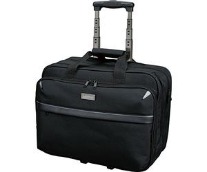 LIGHTPAK Valise à roulettes pour Femme, Noir, One Size, Étui à roulettes