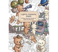 Lights, Camera, Oops! A Cozy Cinema Doodle & Coloring Journey