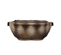 Lights Hit The Brick Wall Print Sac banane pour homme et femme Grand sac banane pour randonnée, voyage, sac banane facile à transporter