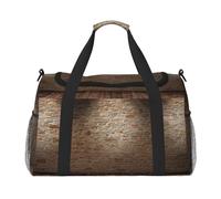 Lights hit the brick Wall Print Versatility Ample Space Sac de voyage élégant et fonctionnel pour activités de plein air