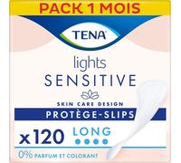 Lights Protège-Slips Longs Incontinence Femme-Pour Peaux Sensibles-Protections Absorbantes Pour Fuites Urinaires Légères-120 Protège-Slips (Pack 1 Mois).[W28]