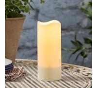 Bougie Pilier Solaire d’Extérieur de 18 cm