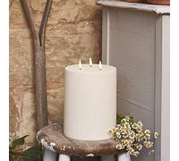 Lights4fun Bougie TruGlow® LED Blanc Chaud pour Extérieur à Piles de 20 cm