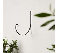 Lights4fun Crochet en Métal Noir pour Lanterne à Suspendre en Extérieur Déco Jardin