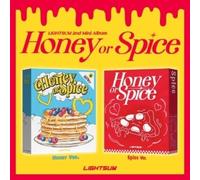 Lightsum - Honey Or Spice - Inc. 64pg Booklet, 28pg Mini-Photobook, Lyric Paper, Photocard, Folding Photocard + Frame, 3 Graphic Stickers, Portrait Sticker + Mini-Poster [Compact Discs] Photo Book, Ph