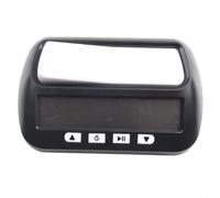 Lightwe Minuteur numérique d'échecs avec fonctions up et modes d'horloge, bonus flexible et grand retard de comptage, boutons Easypress légers (noir)