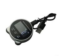 Lightwe Règle numérique avec écran LCD et mètre à ruban électronique de type C, batterie rechargeable, 10 enregistrements historiques, portée de 0 à 199,999 m