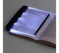 Lightwedge Book Light Lampe de Lecture à LED Lampe Livre à LED Panneau de Lampe de Lecture à Del Lightwedge Reading Light Bright Light Lamp Board pour Lecture de Nuit au Lit Cadeaux Enfants (Noir)