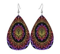 Lightweight Boucle D'Oreille Mandala Yeux Maléfiques Grecs Boucles D'Oreille Pendantes Tendance Boucle D'Oreilles Pendantes En Cuir Pour Decorations Fête Femmes