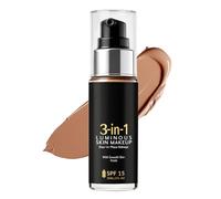 Lightweight Coverage Liquid Foundation, 30ml Liquid Foundation Makeup Base, Natural Coverage Look Concealing Effect, Blendable Cosmetic Skin Tone Enhancement, Beauty Makeup Product for Everyday Use