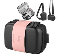 Lightweight Digital Camera Case with 2 Carrying Modes,Waterproof Shockproof Protective Case for Canon PowerShot/GoPro/Kodak Pixpro/DSCW-Black,Black,Camera Case