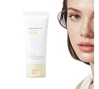 Lightweight Face Sunscreen, No White Cast Protector, 50ml Tube with Daily UV Defense, SPF Sun Protection Lotion, Skin Care Accessory with Gentle Formula, Travel Outdoor Use for Women Men