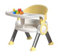 Lightweight Feeding Chair for Baby, Multifunctional Babies Seat with Music, Small Household Stool for Study, Camping, Lawn, Beach & Travel, 38.5x34x33cm