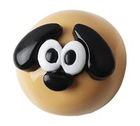 Lightweight Fidget Ball, Dog Face Squish Ball, Sensory Toys with Slow Rising Feature, Thermoplastic Rubber Squeeze Toys, Sensory Squeeze with Fun Design, Stress Relief Toy for Work and Study