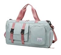 Lightweight Fitness Duffel Bag, Sports Duffel Bag, Large Sports Bag, Rolling Sports Bag, Shoe Compartment Bag, Waterproof Gear Bag, Wet Pocket Bag, Heavy Duty Sports Bag, Compact Sports Bag