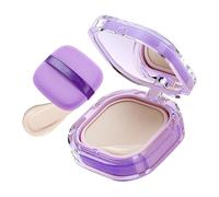 Lightweight Foundation - Air Cushion Cream Concealer, Natural Radiant Finish Base Makeup, Long Lasting Even Skin Tone Foundation, Skin Smoothing Cosmetic Base for All Day Makeup Hold Beauty Use
