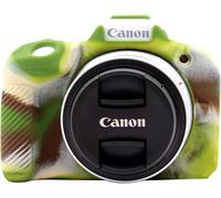 Lightweight Frosted Silicone Camera Case Cover for Canon EOS R50 EOSR50,Camouflage,Modern