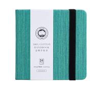 Lightwish Agenda aquarelle carrée, 100 % coton, 300 g/m², sans acide, 24 feuilles de papier aquarelle Watecolor pressé à froid, carnet de croquis pour artistes, adultes, étudiants, 11,9 x 12,9 cm