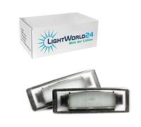 LIGHTWORLD24 Éclairage de plaque d’immatriculation LED SMD compatible Tucson / i40 / Sportage/Ceed/ProCeed/Ceed GT/Stonic/e-Soul avec homologation E, lot de 2