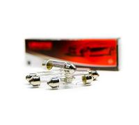 LightWorld24 Lot de 10 ampoules navettes SV8.5 T10 36 mm C5W S8.5 5W 24 V