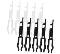 LIGIGWASH 10 pièces Kit Clés de Test pour Point Appel Urgence Plastique Réutilisables Compatibles Interrupteurs Incendie et Boutons Alarme Clé de Réinitialisation Polyvalente pour Systèmes