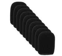 LIGIGWASH 10 pièces Lot de Bonnettes Mousse pour Microphone Standard Protection Anti-vent et Anti-poussière Couvre-micro Main Lavable de Bruit et Salive Accessoires Fiables pour Scène et