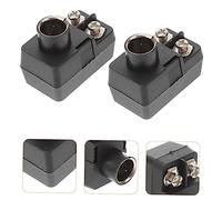 LIGIGWASH 2 Pièces Adaptateur TV Ohm Connecteur Push Rapide Haute Température Antenne Câble Compatible