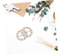 LIGIGWASH 2 pièces Anneaux de Foulard Alliage avec Clips Coeur et Cercle pour Femme Accessoires Mode pour Écharpes T-shirts et Vêtements Fermoirs Durables et Faciles à Utiliser