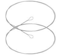 LIGIGWASH 2 pièces Cordes Dulcimer Acier Résistantes Accessoires pour Instruments à Cordes Yangqin Remplaçables pour Musiciens et Apprenants