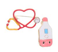 LIGIGWASH 2 Pièces Épingles de Médecin pour Infirmiers Accessoires pour Étudiants Médecine Sacs Chapeaux Infirmière