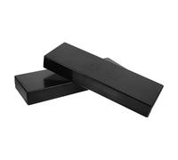 LIGIGWASH 2 Pièces Mini Plastic Microscope Slide Holder with Cover Portable Glass Slide Storage Box for Laboratory and Science Experiments