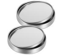 LIGIGWASH 2 Pièces Miroir de Sécurité pour Bureau Miroir Arrière Réglable pour Écran Ordinateur Protection Vie Privée Open Space et Bureaux Open Office