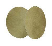 LIGIGWASH 2 Pièces Peaux de Tambour Cuir de Chèvre Naturel Résistantes et Polyvalentes pour Tambours Africains Kit Facile à Nettoyer