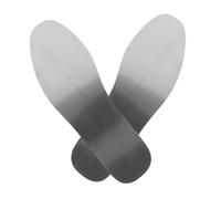 LIGIGWASH 2 pièces Semelles Intérieures Acier Inoxydable Anti-crevaison Unisexes pour Chaussures de Sécurité Randonnée et Travail Résistance et Antidérapante