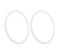 LIGIGWASH 2 Pièces Silicone Food Grade Sealing Gasket For Square Lunch Box Lid Leakproof Flexible Replacement Seal Strip For Bento Meal Prep Container