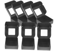 LIGIGWASH 20 pièces Boîtes Coffrets Légers et Durables Boîte Bijoux avec Fenêtre Transparente pour Bonbons et Bijoux