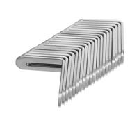 LIGIGWASH 20 Pièces Équerres Acier Inoxydable avec Réglable Connecteurs Angle pour Meubles Supports Stables pour Tables Étagères et Cabinets