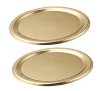 LIGIGWASH 24 Pièces Couvercles Pot Conservation Inoxydable Étanches et Sécurisés Accessoires de Bocal pour Verrines et Conservation Repas