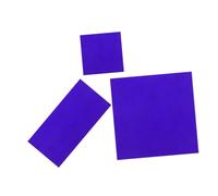 LIGIGWASH 2pièces Verre Au Cobalt Bleu Plaque pour Expériences De Laboratoire Outil De Chimie Remplacement pour Verre Filtrantes Fournitures Scolaires