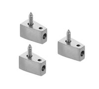 LIGIGWASH 3 Pièces Headless Bass Guitar Locking Nut Split String Retainer For Electric Guitar Accessories Enhanced Tuning Accuracy And Easy Replacement