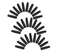 LIGIGWASH 30 Pièces Lot de Couvercles Bec Verseur Anti-poussière Noirs Bouchons Verseurs pour Bouteilles Huile Olive et Spiritueux Protège-Goutte Pratique pour Maison et Fête